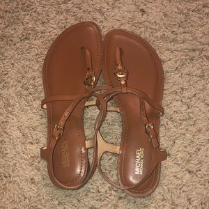Michael Kors Shoes - NWOT Brown Michael strap sandals Michael Kors Shoes - NWOT Brown Michael strap sandals